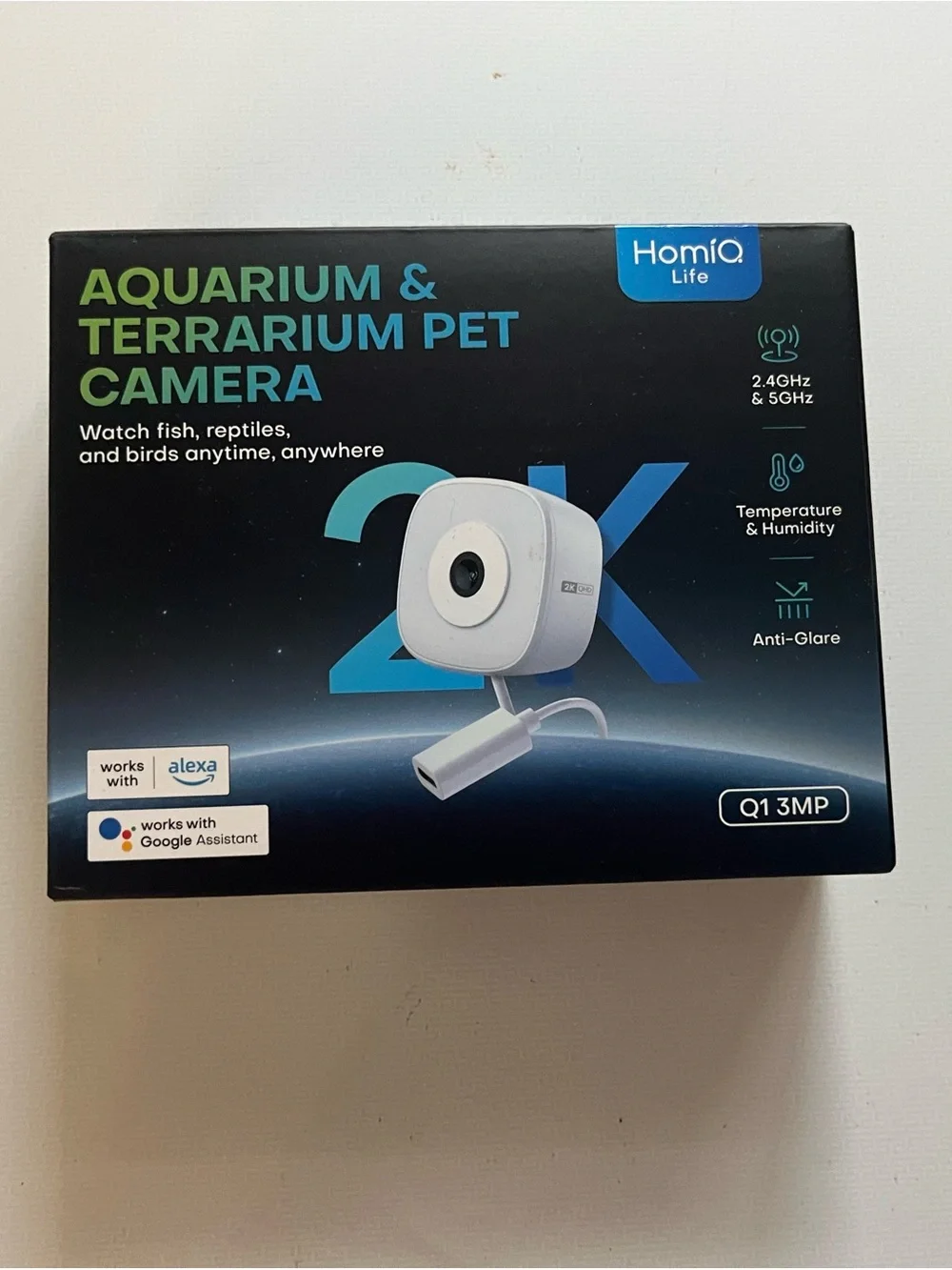 3MP 2K Aquarium & Terrarium Pet Camera